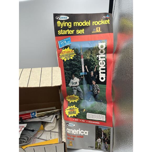 Vintage Estes Flying Model Starter Kit - Picture 6 of 12